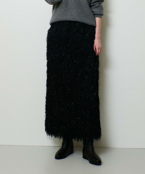 allureville / アルアバイル ミニ・ひざ丈スカート | フェザーナロースカート | 詳細9