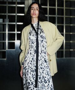 allureville / アルアバイル ロング・マキシ丈ワンピース | OFFICINAプリーツフレアワンピース