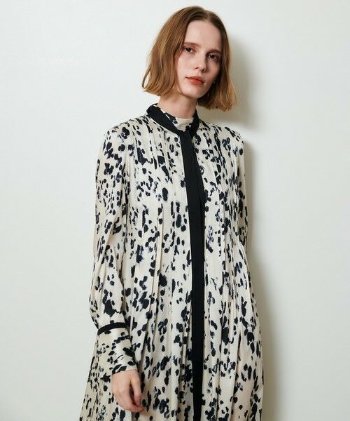 allureville / アルアバイル ロング・マキシ丈ワンピース | OFFICINAプリーツフレアワンピース | 詳細3