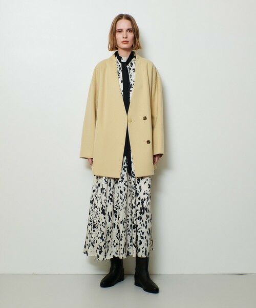 allureville / アルアバイル ロング・マキシ丈ワンピース | OFFICINAプリーツフレアワンピース | 詳細6