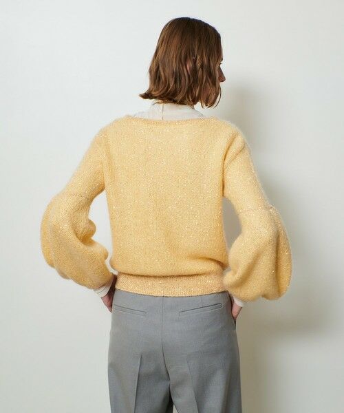 allureville / アルアバイル ニット・セーター | モヘヤスパンコールプルオーバー | 詳細3