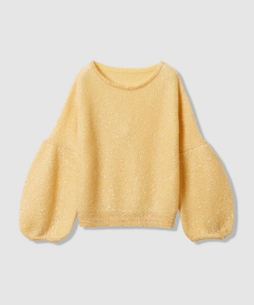 allureville / アルアバイル ニット・セーター | モヘヤスパンコールプルオーバー | 詳細5