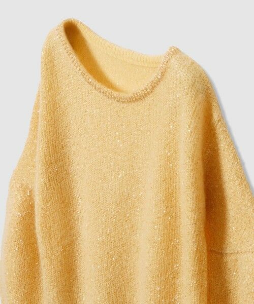 allureville / アルアバイル ニット・セーター | モヘヤスパンコールプルオーバー | 詳細7