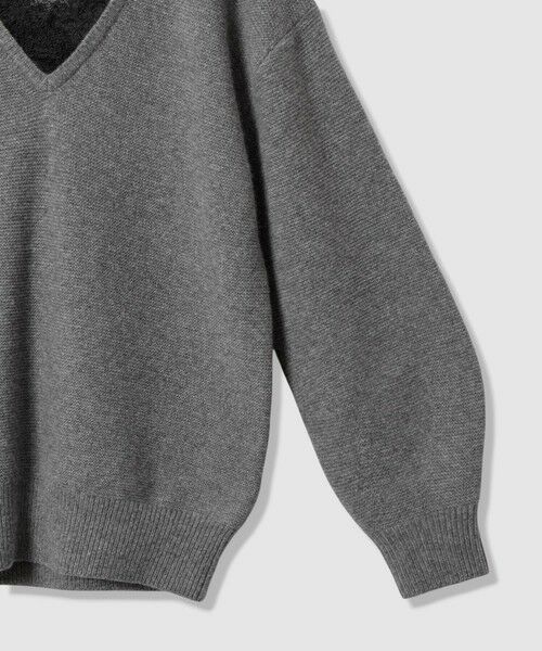 allureville / アルアバイル ニット・セーター | レースドッキングプルオーバー | 詳細16