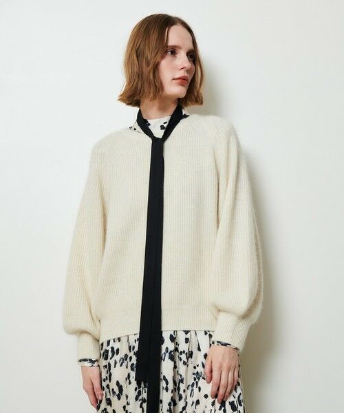 allureville / アルアバイル ニット・セーター | 片畦プルオーバー | 詳細1
