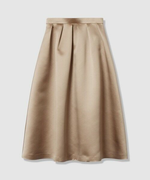 allureville / アルアバイル ミニ・ひざ丈スカート | 【LOULOU WILLOUGHBY】ヘビーサテンタックスカート | 詳細7