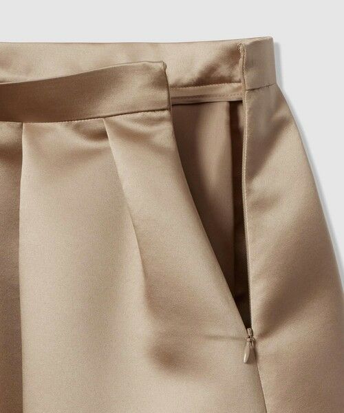 allureville / アルアバイル ミニ・ひざ丈スカート | 【LOULOU WILLOUGHBY】ヘビーサテンタックスカート | 詳細8