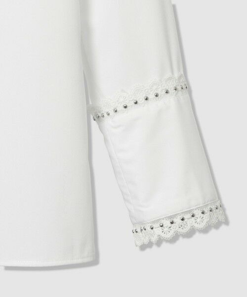 allureville / アルアバイル シャツ・ブラウス | 【LOULOU WILLOUGHBY】レーストリミングシャツ | 詳細11