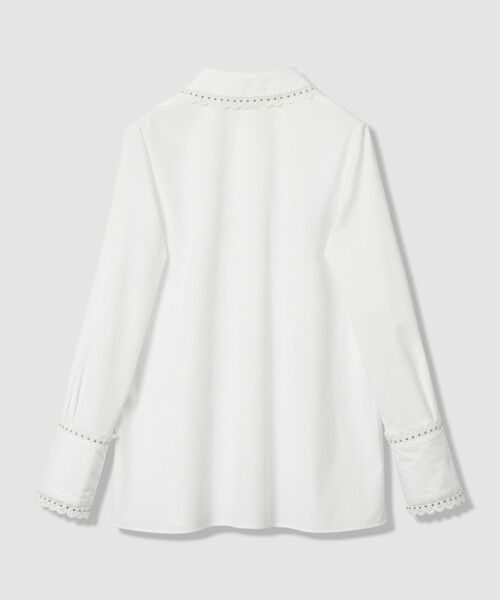 allureville / アルアバイル シャツ・ブラウス | 【LOULOU WILLOUGHBY】レーストリミングシャツ | 詳細7