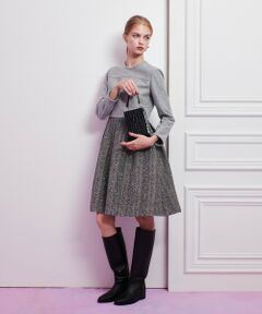 allureville / アルアバイル ロング・マキシ丈ワンピース | 【LOULOU WILLOUGHBY】LINTONラメツイードワンピース