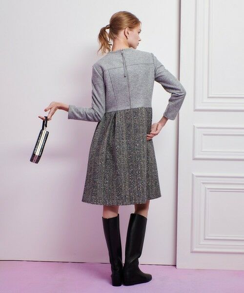 allureville / アルアバイル ロング・マキシ丈ワンピース | 【LOULOU WILLOUGHBY】LINTONラメツイードワンピース | 詳細5