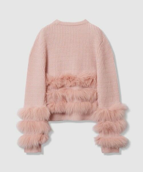 allureville / アルアバイル ニット・セーター | 【LOULOU WILLOUGHBY】フォックスファートリミングプルオーバー | 詳細20