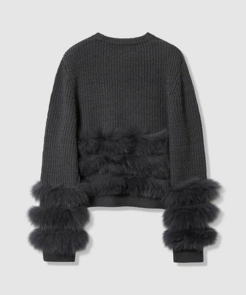 allureville / アルアバイル ニット・セーター | 【LOULOU WILLOUGHBY】フォックスファートリミングプルオーバー | 詳細23