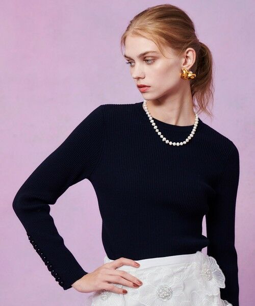 allureville / アルアバイル ネックレス・ペンダント・チョーカー | ◇【LOULOU WILLOUGHBY】タンスイパールショートネックレス | 詳細1