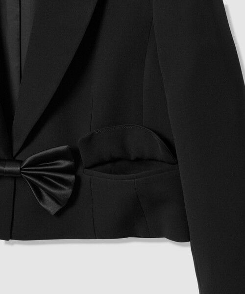 allureville / アルアバイル テーラードジャケット | 【LOULOU WILLOUGHBY】ダブルクロスショートジャケット | 詳細27