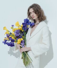 allureville / アルアバイル テーラードジャケット | 【LOULOU WILLOUGHBY】ファンシーツイードセーラージャケット