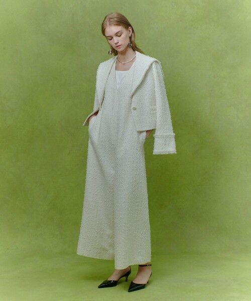 allureville / アルアバイル テーラードジャケット | 【LOULOU WILLOUGHBY】ファンシーツイードセーラージャケット | 詳細2