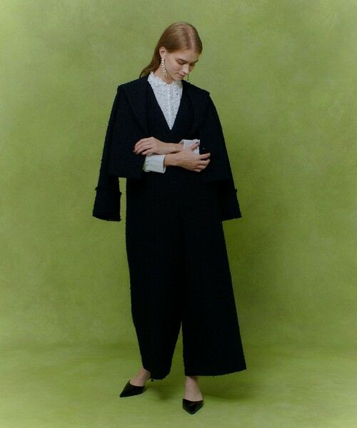 allureville / アルアバイル テーラードジャケット | 【LOULOU WILLOUGHBY】ファンシーツイードセーラージャケット | 詳細19