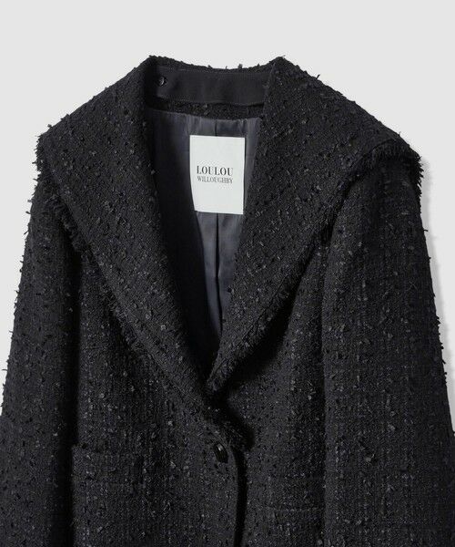 allureville / アルアバイル テーラードジャケット | 【LOULOU WILLOUGHBY】ファンシーツイードセーラージャケット | 詳細24