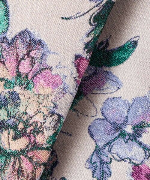 allureville / アルアバイル ロング・マキシ丈スカート | 【LOULOU WILLOUGHBY】LIMONTAフラワージャガードスカート | 詳細10