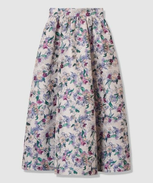 allureville / アルアバイル ロング・マキシ丈スカート | 【LOULOU WILLOUGHBY】LIMONTAフラワージャガードスカート | 詳細7