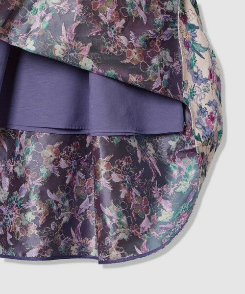 allureville / アルアバイル ロング・マキシ丈スカート | 【LOULOU WILLOUGHBY】LIMONTAフラワージャガードスカート | 詳細9