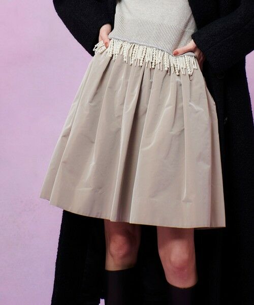 allureville / アルアバイル ロング・マキシ丈スカート | 【LOULOU WILLOUGHBY】タフタギャザースカート | 詳細2