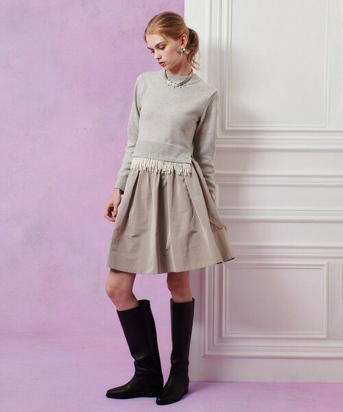 allureville / アルアバイル ロング・マキシ丈スカート | 【LOULOU WILLOUGHBY】タフタギャザースカート | 詳細3