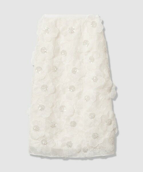 allureville / アルアバイル ミニ・ひざ丈スカート | 【LOULOU WILLOUGHBY】オーガンフラワータイトスカート | 詳細8