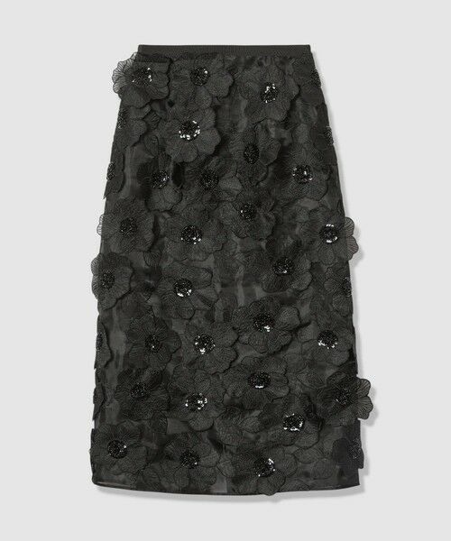 allureville / アルアバイル ミニ・ひざ丈スカート | 【LOULOU WILLOUGHBY】オーガンフラワータイトスカート | 詳細19