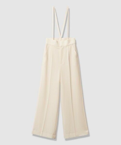 allureville / アルアバイル チノ・ワークパンツ | 【LOULOU WILLOUGHBY】ダブルクロスハイウエストサロペットパンツ | 詳細5
