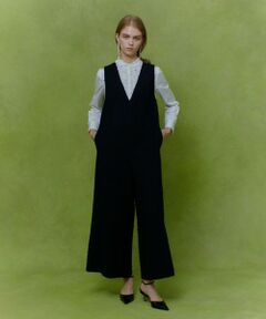 allureville / アルアバイル サロペット・オールインワン | 【LOULOU WILLOUGHBY】ファンシーツイードオールインワン