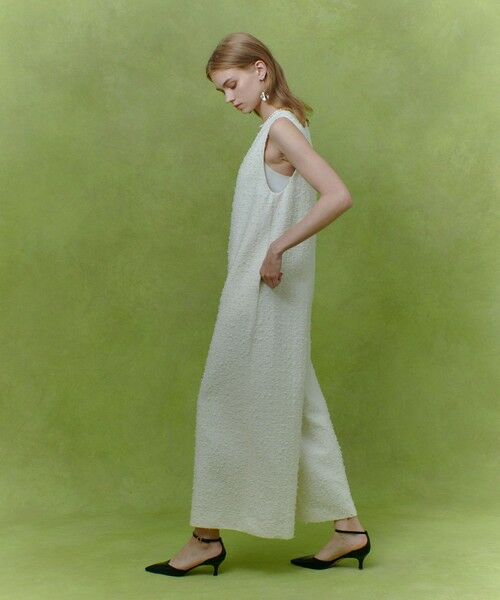 allureville / アルアバイル サロペット・オールインワン | 【LOULOU WILLOUGHBY】ファンシーツイードオールインワン | 詳細2