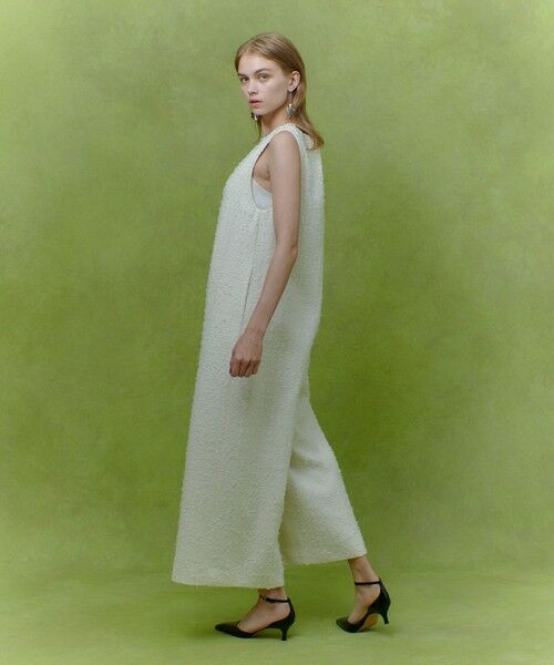allureville / アルアバイル サロペット・オールインワン | 【LOULOU WILLOUGHBY】ファンシーツイードオールインワン | 詳細3