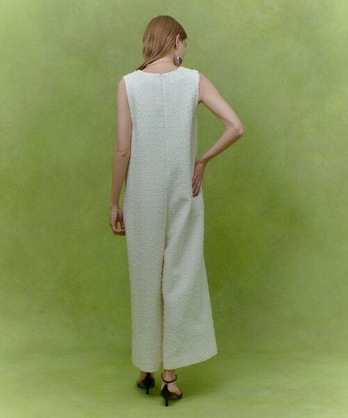 allureville / アルアバイル サロペット・オールインワン | 【LOULOU WILLOUGHBY】ファンシーツイードオールインワン | 詳細4