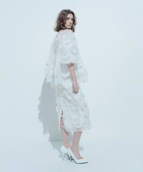 allureville / アルアバイル シャツ・ブラウス | 【LOULOU WILLOUGHBY】オーガンフラワーブラウス | 詳細1