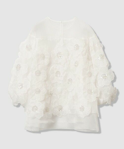 allureville / アルアバイル シャツ・ブラウス | 【LOULOU WILLOUGHBY】オーガンフラワーブラウス | 詳細9