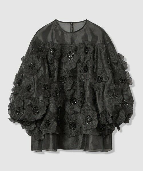 allureville / アルアバイル シャツ・ブラウス | 【LOULOU WILLOUGHBY】オーガンフラワーブラウス | 詳細18