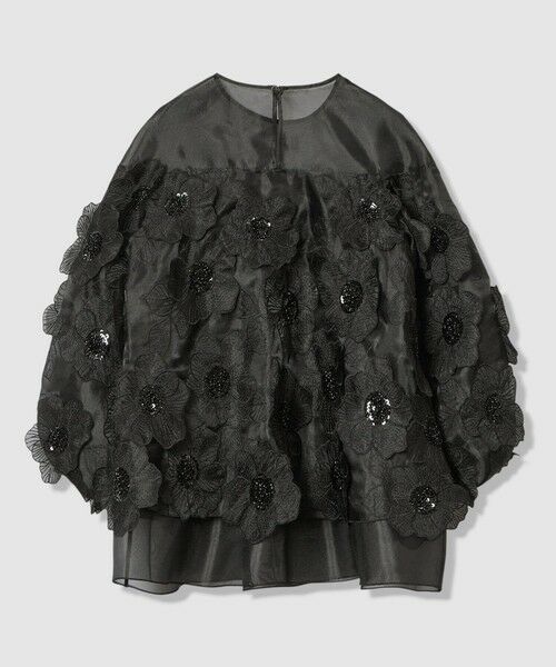 allureville / アルアバイル シャツ・ブラウス | 【LOULOU WILLOUGHBY】オーガンフラワーブラウス | 詳細19