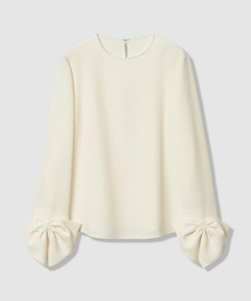allureville / アルアバイル シャツ・ブラウス | 【LOULOU WILLOUGHBY】ダブルクロス袖リボンブラウス | 詳細3