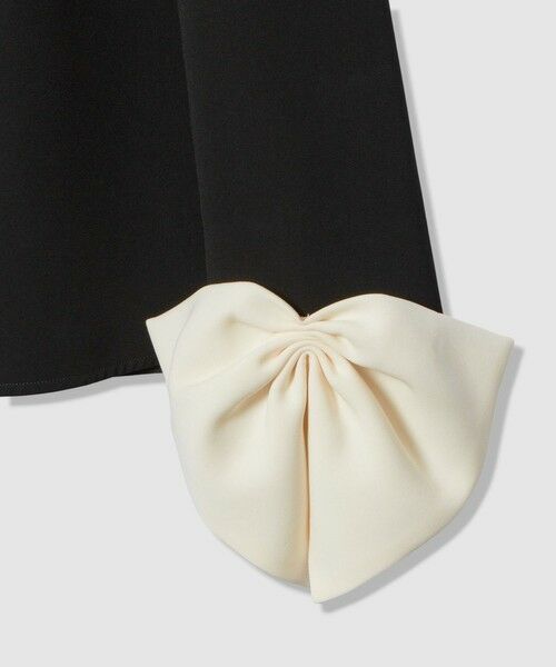 allureville / アルアバイル シャツ・ブラウス | 【LOULOU WILLOUGHBY】ダブルクロス袖リボンブラウス | 詳細12