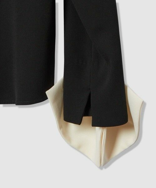 allureville / アルアバイル シャツ・ブラウス | 【LOULOU WILLOUGHBY】ダブルクロス袖リボンブラウス | 詳細13