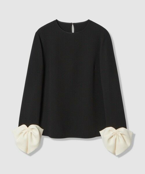 allureville / アルアバイル シャツ・ブラウス | 【LOULOU WILLOUGHBY】ダブルクロス袖リボンブラウス | 詳細9