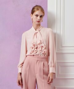 allureville / アルアバイル シャツ・ブラウス | 【LOULOU WILLOUGHBY】ペタルフリルボウタイブラウス