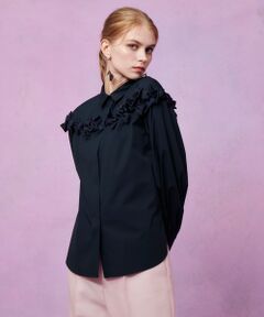 allureville / アルアバイル シャツ・ブラウス | 【LOULOU WILLOUGHBY】メニーリボンパフスリーブシャツ