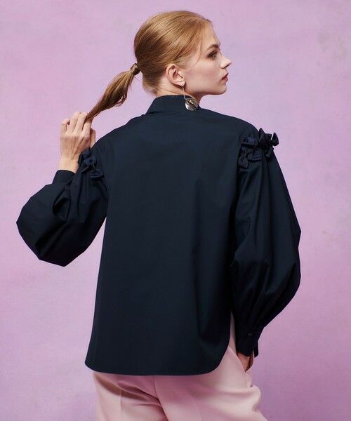 allureville / アルアバイル シャツ・ブラウス | 【LOULOU WILLOUGHBY】メニーリボンパフスリーブシャツ | 詳細12