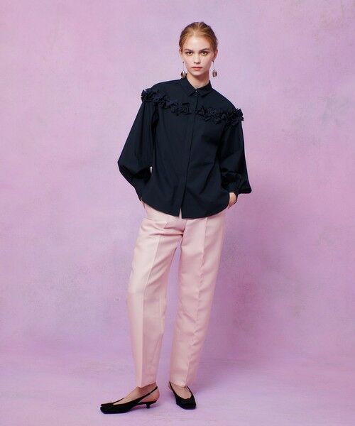 allureville / アルアバイル シャツ・ブラウス | 【LOULOU WILLOUGHBY】メニーリボンパフスリーブシャツ | 詳細13
