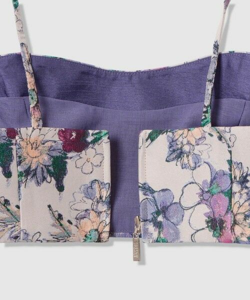 allureville / アルアバイル シャツ・ブラウス | 【LOULOU WILLOUGHBY】LIMONTAフラワージャガードビスチェ | 詳細10