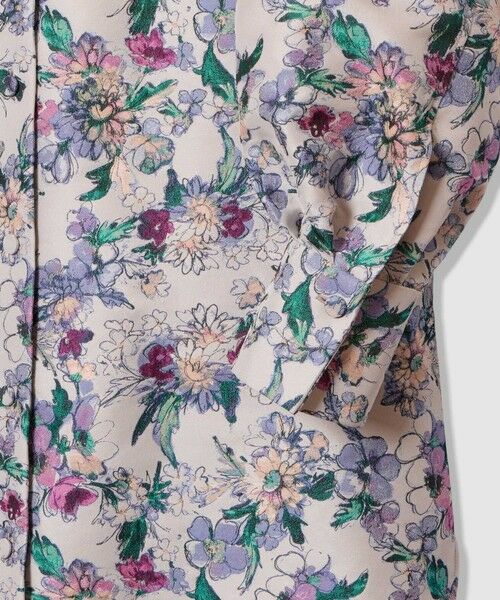 allureville / アルアバイル ミニ丈・ひざ丈ワンピース | 【LOULOU WILLOUGHBY】LIMONTAフラワージャガードシャツワンピース | 詳細12