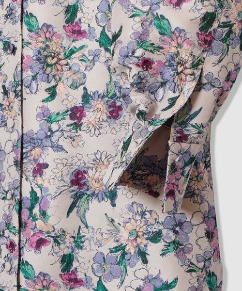 allureville / アルアバイル ミニ丈・ひざ丈ワンピース | 【LOULOU WILLOUGHBY】LIMONTAフラワージャガードシャツワンピース | 詳細13